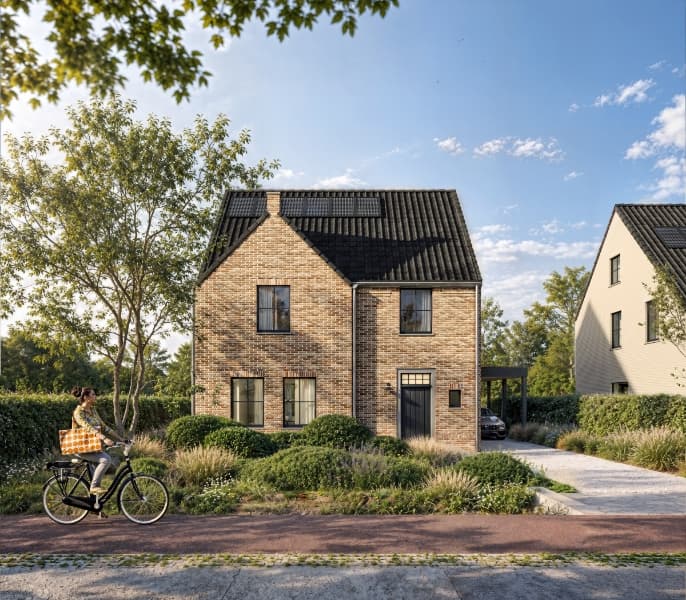Vrijstaande karaktervolle en luxueuze nieuwbouwwoning met carport op 1.621 m²
